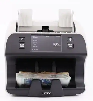 Лічильник банкнот Lidix CL-2 — фото фронтального вигляду