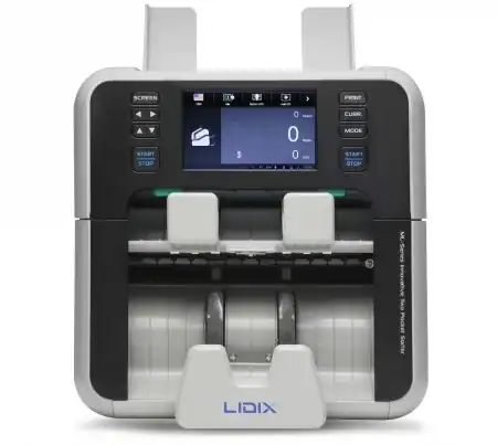 Сортувальник банкнот Lidix ML-2FS з функцією Fitness — фото пристрою
